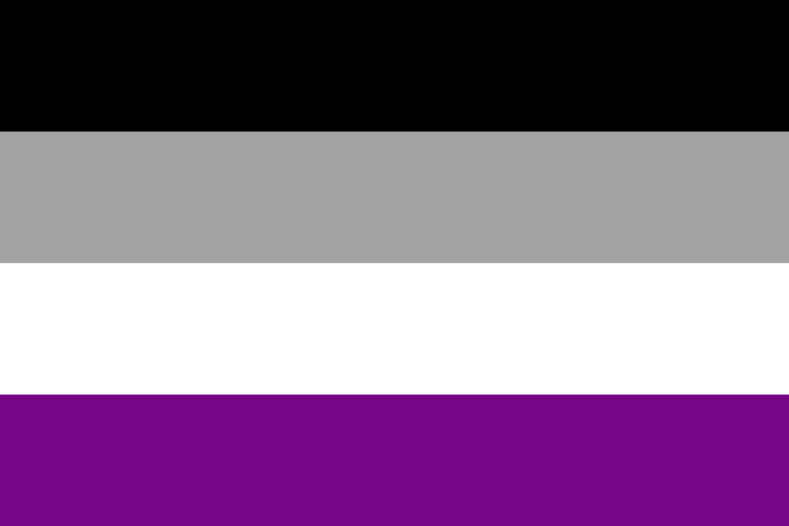 Asexuality flag